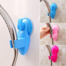 Load image into Gallery viewer, 1pc Adjustable Bathroom Powerful Suction Cup Shower Head Holder  Plastic Vacuum Wall Mount Shower Movable Bracket Fixed Bracket